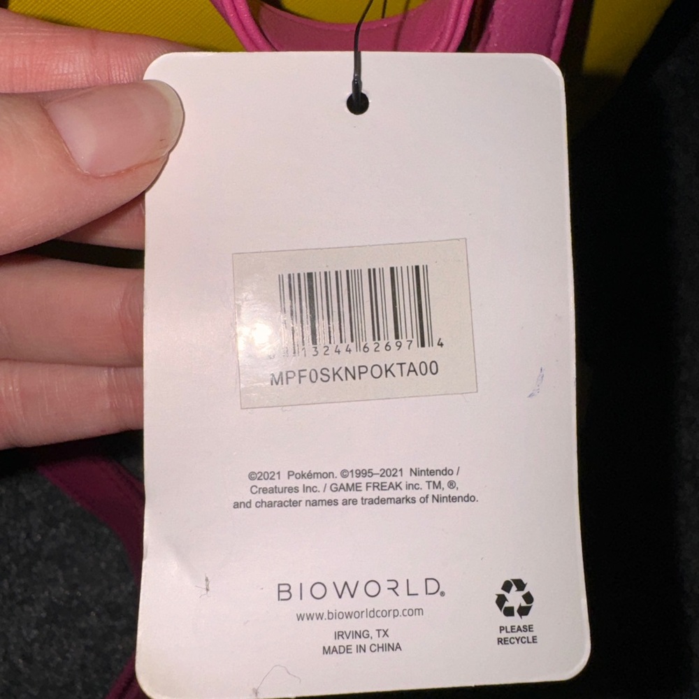 Bioworld Pikachu Electric Type Mini Backpack - Picture 9 of 9